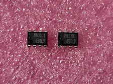 MN3101 IC CLOCK GEN/DRIVER BBD AUDIO AMP DELAY EFFECT 8-PIN DIP (2 PER LOT)