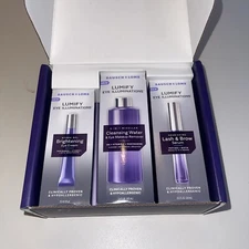 Bausch  Lomb Lumify Eye Illuminations Set Eye Cream/ Lash Serum/Cleansing Water