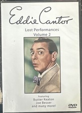 Eddie Cantor ‘Lost Performances: Volume 2’ DVD New Sealed Eddie Cantor ‘Lost Performances: Volume 2’ DVD New Sealed