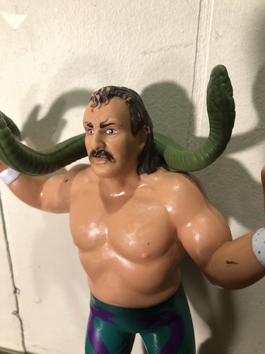 WWF LJN Superstars 1987 Jake The Snake Roberts w D...