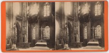 Stereo Circa 1880 N&uuml;rnberg Lorenzkirche Deutschland