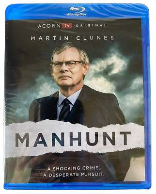 Manhunt Series Season 1 Blu-Ray NEW Martin Clunes Acorn Original TV Region A US