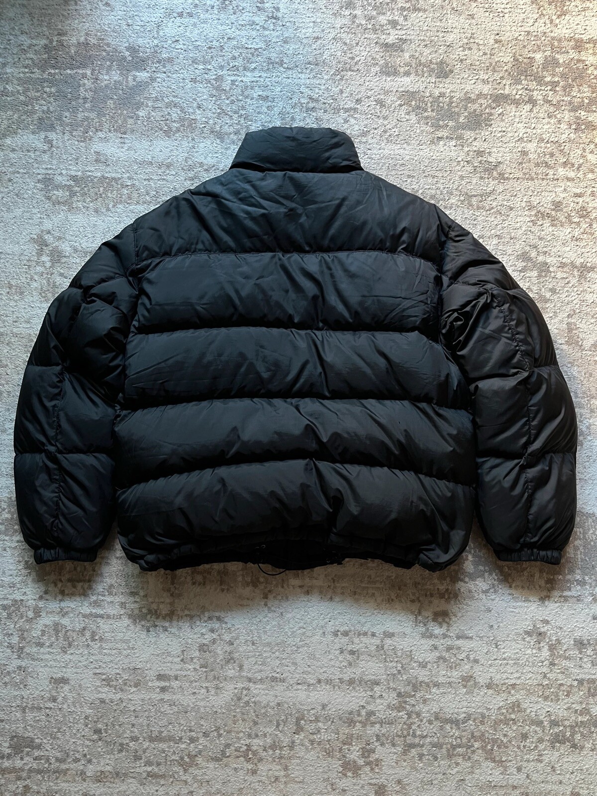 Polo Ralph Lauren RL 250 Puffer Jacket anni 2000 nero piccolo pony regolabile taglia XXL