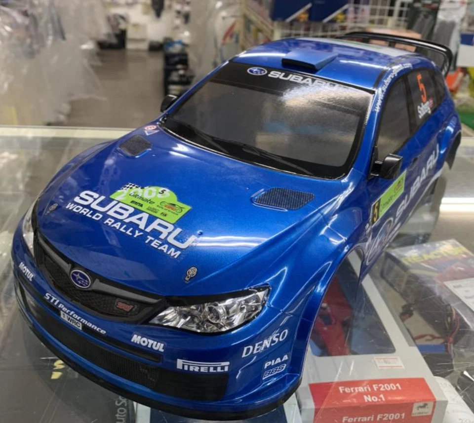 TAMIYA 1/10 RC SUBARU IMPREZA WRC 08 CUSTOM PAINTED RC BODY SHELL - Image 3 of 4