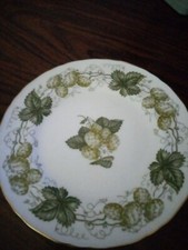 3 x Royal Worcester The Worcester Hop MATHON Side Tea Plates  - 16cm