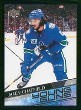 JALEN CHATFIELD RC YOUNG GUNS 2020-21 UPPER DECK 20-21 NO 452      0661