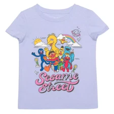 Sesame Street Big Bird & Gang Girls Tee by Jumping Beans Size 5T