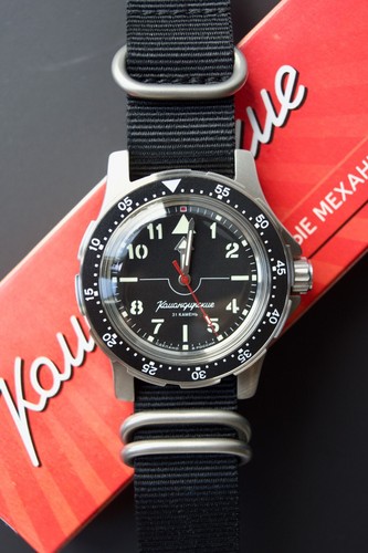 Vostok Komandirskie 18022A Fliegeruhr Automatik Neu 2024 Modell USA Verkäufer - Bild 2 von 9