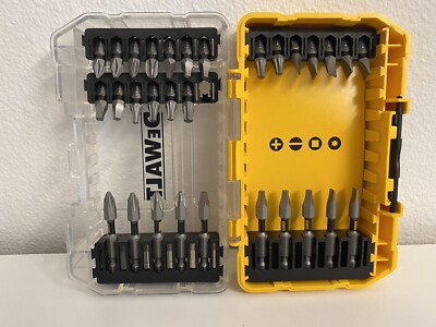 NEW Dewalt Tough Grip Torx-screwdriver bit Set 30 Pc, Steel Multiple Bit Sizes