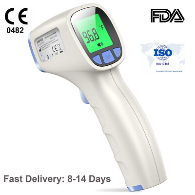 Jumper Non-contact Forehead Infrared Thermometer Fever Warning 1s Reading FDA CE