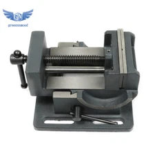 4.25 Inch Industrial Strength Benchtop and Drill Press Tilting Angle Vise
