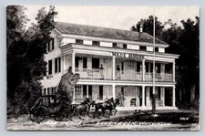 RPPC Artist Concept Old Wade House Greenbush Wisconsin Real Photo P272