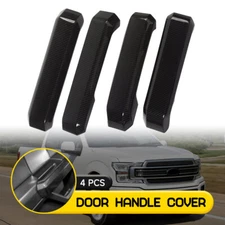 Inner Door Handle Cover Carbon Fiber For 2015- Ford F150 Interior Accessories