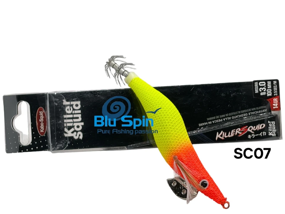 Jatsui Kabo Killer XK Ultimate Squid Jig Egi 3.0 14g COL. N: SC07