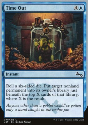 MTG Magic the Gathering Time Out (48/288) Unstable NM