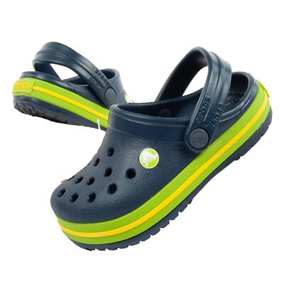 Crocs Crocband Clog Clogs Sandalen [204537-4K6] Unisex Kinder NEU Blau 