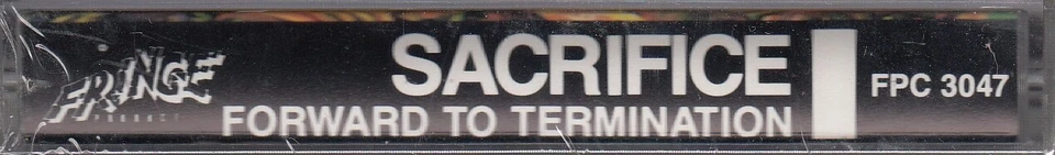 SACRIFICE Forward To Termination Tape Canadian Metal OOP Cassette - Image 3 of 3