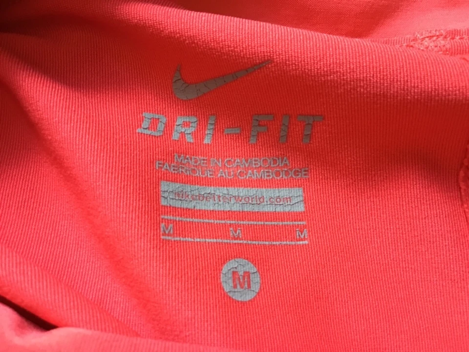 NIKE Medium DRI-FIT Pleated Tennis Skort Salmon Color - Image 2 of 3