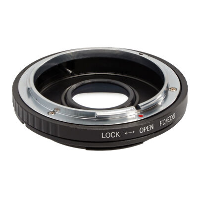Objektivadapter Canon FD Objektiv an Canon EOS + Korrektur-Linse