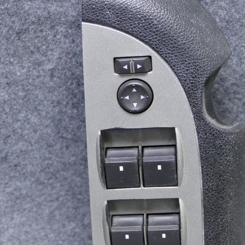 2007-2014 Silverado 1500 Crew Cab Master Window Mirror Lock Switch Black 76890 - Picture 2 of 14