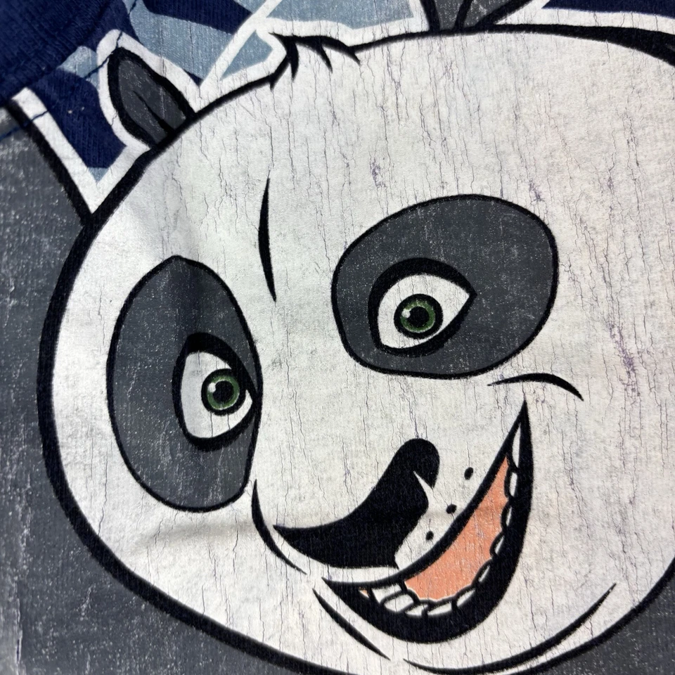 Kung Fu Panda 4T Toddler Boy's Dragon Warrior T-shirt Sleeveless Moscow VTG Y2k - Image 2 of 4