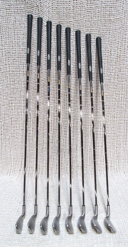 Dunlop BLACK Ti TOUR (3 thru PW) 8 Piece Iron Set RH ~ Regular Flex Steel Shafts - Picture 6 of 9