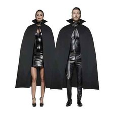 Adult Unisex Black Vampire Costume Accessories Halloween Cosplay 48" x 21" Play