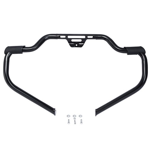 Mustache Engine Highway Guard Bar For Harley Softail Fat Boy Street Bob 2018-Up - Picture 2 of 14