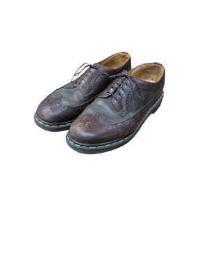 Dr martens made in England oxfords men’s Sz 11 1461 Vintage Made in England Oxford Shoes in Red | Dr. Martens main image 2