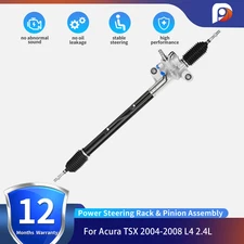 Power Steering Rack and Pinion w/Hydraulic Power for Acura TSX 2004-2008 L4 2.4L