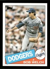 1985 Topps #291 Bob Welch