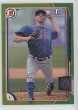 2015 Bowman Draft Green 72/99 Thomas Szapucki #51 3k7