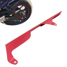 Protezione copricatena posteriore rosso per Yamaha YZF R6 2003-2005 R6S 2006-2009