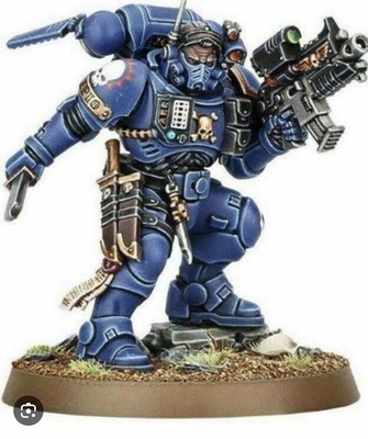 40k Lieutenant in Phobos Armor 1 Space Marines Vanguard Task Force New On Sprue