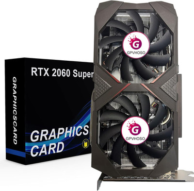 RTX 2060 8GB Super Graphics Card 256Bit GDDR6 Video Card with Ray Tracing, Dual