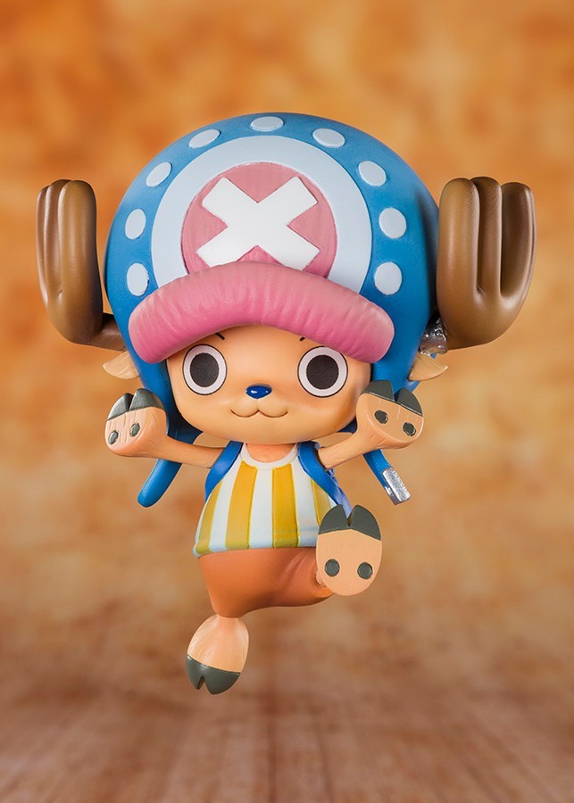 Figurine One Piece Chopper mini statuette compacte anti-poussière pour vitrine encombrée