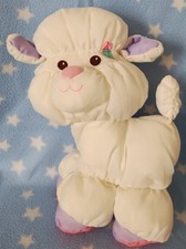 1997 Puffalump White Lamb Sheep 12" Fisher Price Plush Ex Cond Vintage 1229