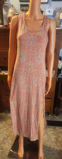 LOVE FORM FITTING PINK SUMMER DRESS SIZE LARGE