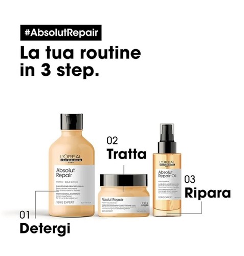 L'Oreal Série Expert Absolut Repair Masque Professionnel 500 ml - Photo 6/6