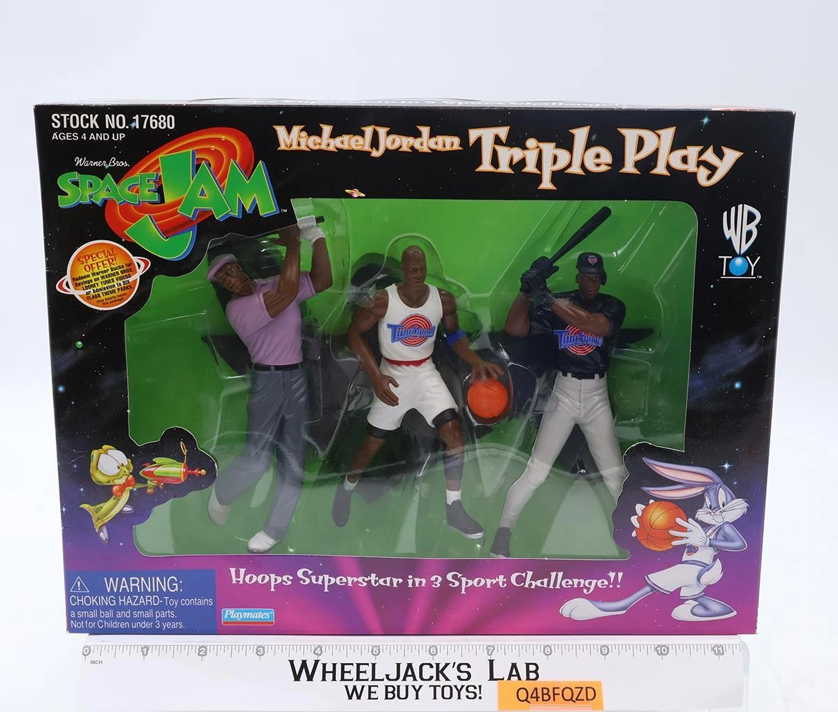 Michael Jordan Space Jam Toy Indiana Sports Action Figures for