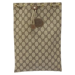 Sac pochette Gucci Gg toile beige toile authentique