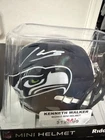 Riddell Kenneth Walker Seattle Seahawks Signed NFL Mini Helmet Original