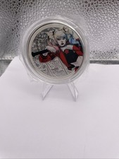 Harley Quinn  3 Oz. Limited Edition Silver Ten Dollar Coin