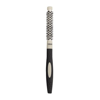 Hairbrush 12 Mm Ionized Bristles for Thin Hair - Ergonomic Soft Touch Handle