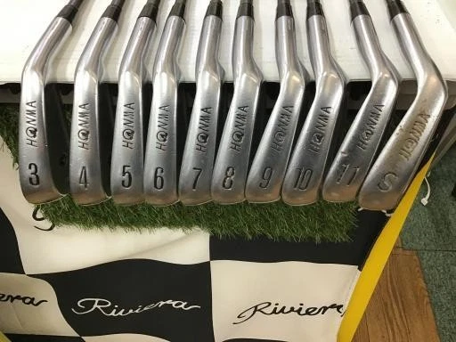 HONMA GOLF LB-708 H&F CAVITY 10pz Set di ferri da stiro 3-11/SW Flex-R1 HONMA GOLF LB-708 H&F CAVITY 10pz Set di ferri da stiro 3-11/SW Flex-R1
