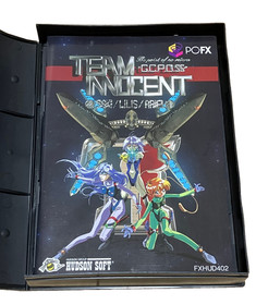 Team Innocent NEC PC-FX Hudson Soft Complete Set w Box & Manual From Japan
