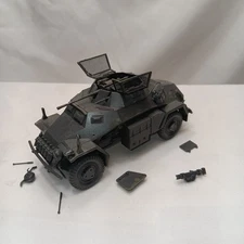 Built 1/35 Tamiya No. 3551 German Armored Car Sd.Kfz.222 Ready to Paint/Detail