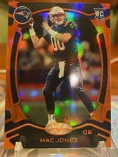 2021 Panini Certified MAC JONES #106 RC Mirror Orange Parallel SP /149 PATRIOTS