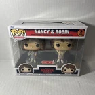 Funko Pop! Vinyl: Television Stranger Things Nancy and Robin 2 Pack W/Protector!