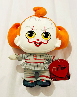 NEW Jazwares IT Welcome to Derry Pennywise Evil Clown 8'' Plush Horror 2025